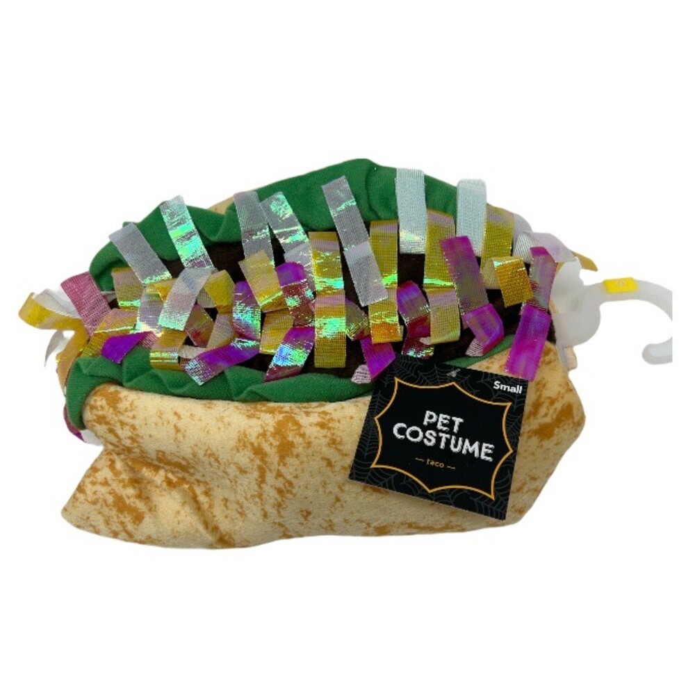 Pet Taco Costume Small animal cat dog Halloween Dress Up Mexican NEW
